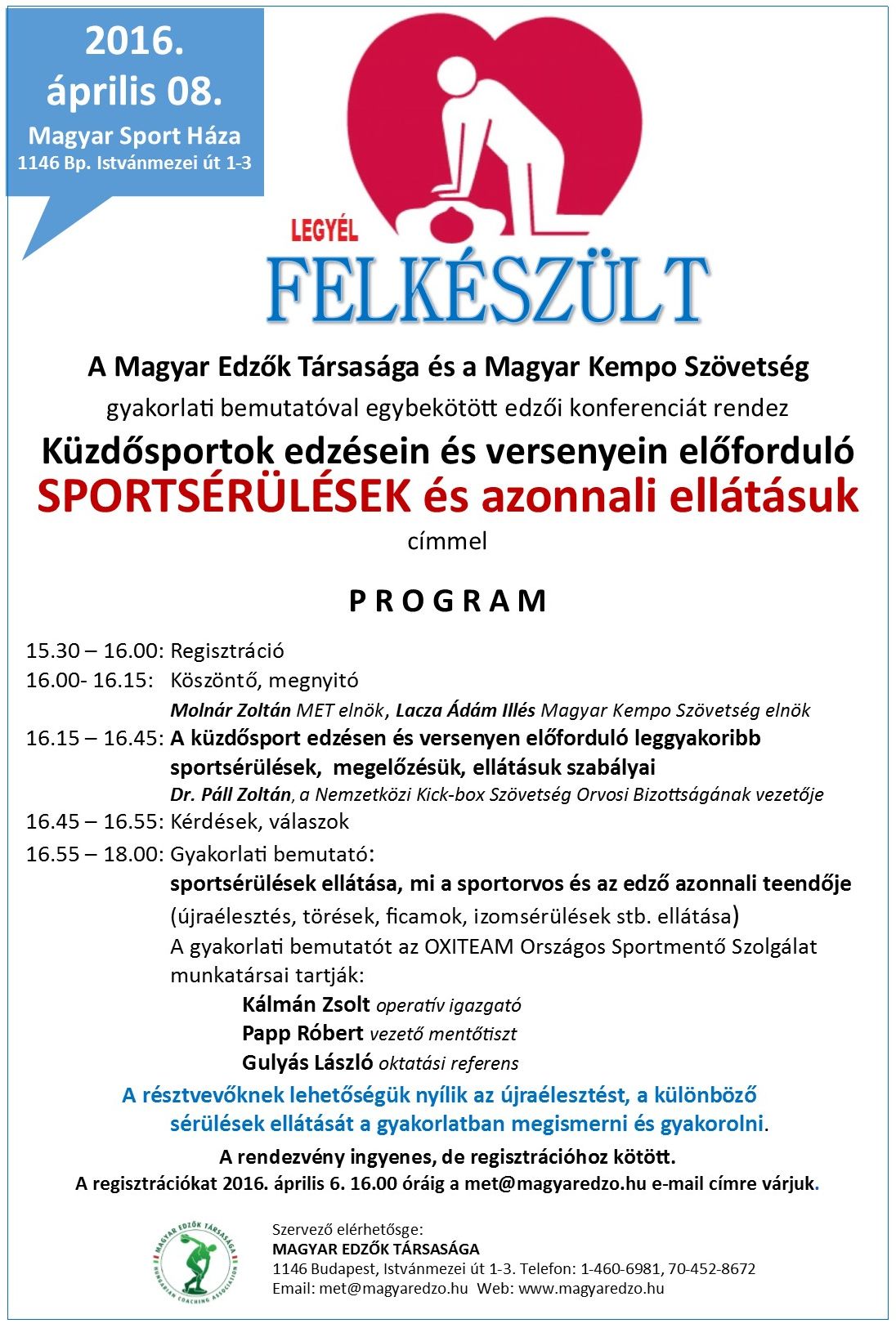Sportsérülések gyakorlati konferencia-20160401